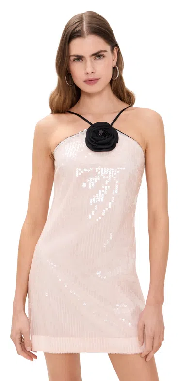Endless Rose Sequin Mini Dress With Florette Light Pink