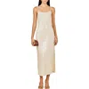 Endless Rose Sequin Slipdress In White