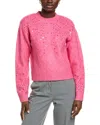 Endless Rose Sequins Sweater In Pink
