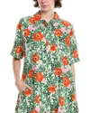 Endless Rose Shirt Dress In Green