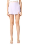 Endless Rose Side Slit Skort In Lilac