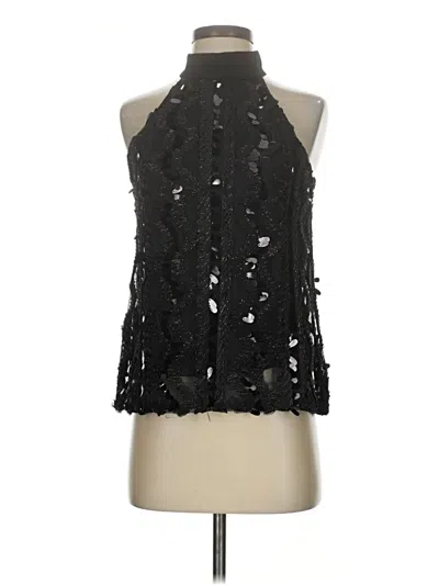 Pre-owned Endless Rose Sleeveless Blouse In Black