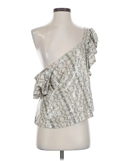 Pre-owned Endless Rose Sleeveless Blouse In Silver