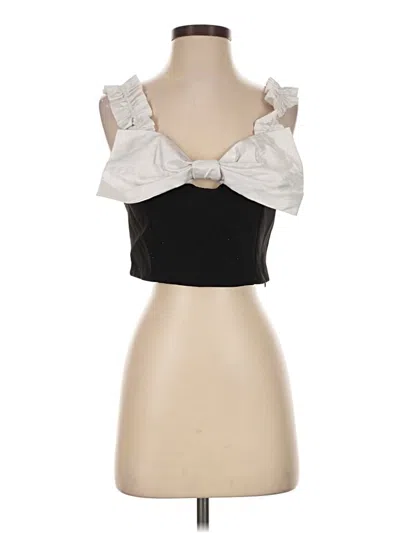 Pre-owned Endless Rose Sleeveless Blouse In Silver