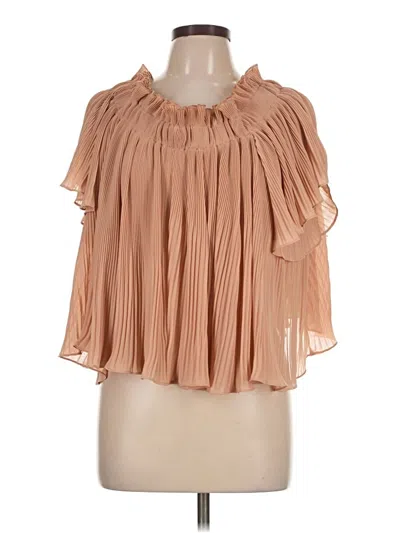 Pre-owned Endless Rose Sleeveless Blouse In Tan