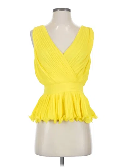 Endless Rose Sleeveless Blouse In Yellow