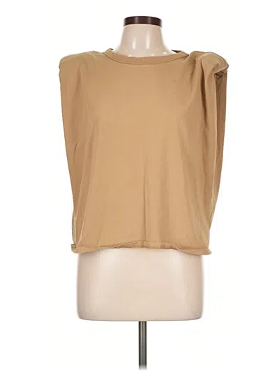 Pre-owned Endless Rose Sleeveless T-shirt In Tan