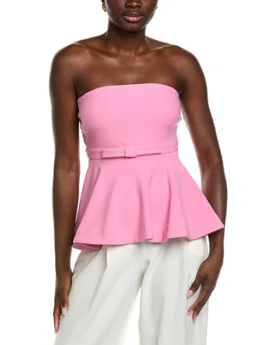Endless Rose Strapless Flared Top In Pink