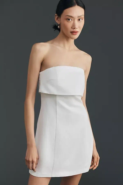Endless Rose Strapless Mini Dress In White