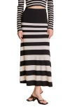 Endless Rose Stripe Midi Sweater Skirt