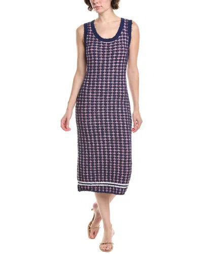 Endless Rose Sweater Maxi Dress In Blue