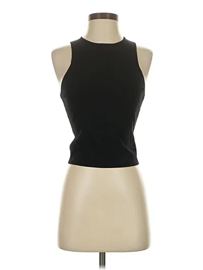 Pre-owned Endless Rose Tank Top Black Halter Neckline Tops
