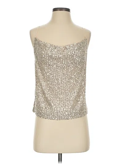 Pre-owned Endless Rose Tank Top Silver Strapless Neckline Tops