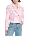 Endless Rose Textured Blazer In Pink