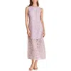 Endless Rose Textured Sleeveless Maxi Dress In Pink