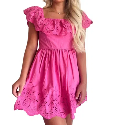 Endless Rose Time For Brunch Mini Dress In Pink