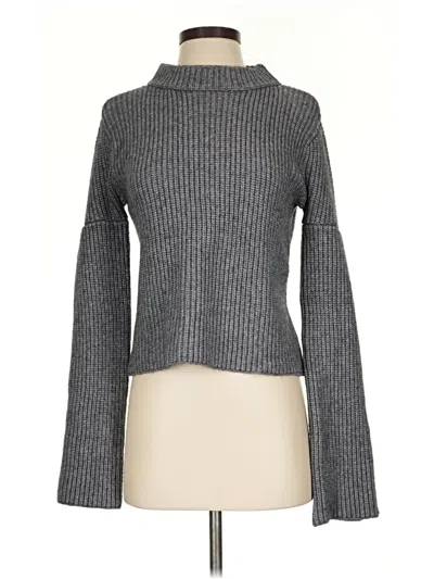 Pre-owned Endless Rose Turtleneck Sweater In Gray