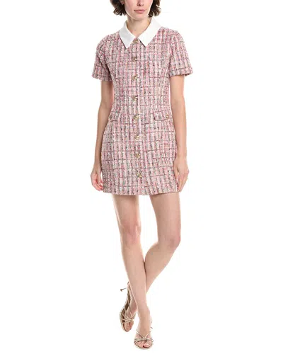 Endless Rose Tweed Mini Dress In Pink