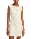 Endless Rose Women's Tweed Sleeveless Shift Dress In Natural