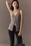 Endless Rose V-neck Long Cardigan Sweater Tank