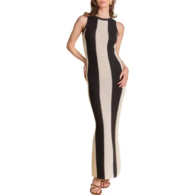 Endless Rose Vertical Stripe Maxi Dress