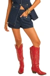 Endless Rose Welt Pocket Denim Shorts