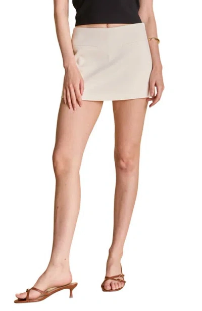 Endless Rose Welt Pocket Miniskort In White