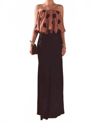 Endless Rose Women's Camille Bubble Top In Brown
