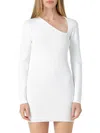 Endless Rose Women's Cut Out Long Sleeve Mini Dress In White