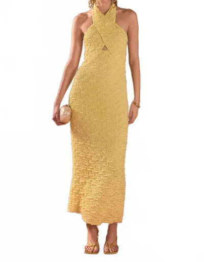 Endless Rose Women's Marigold Midi Dress In Yellow