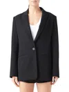 Endless Rose Tailored Single Button Blazer In Black