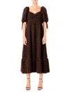 ENDLESS ROSE WOMEN'S TEXTURED MAXI DRESS