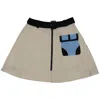 Endless Rose Womens Belted Flare A-line Skirt In Multi
