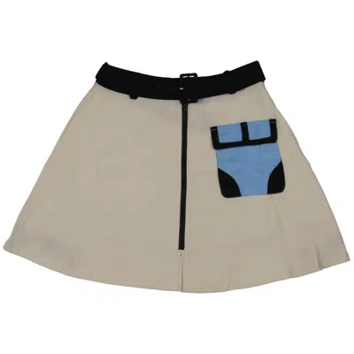 Endless Rose Womens Belted Flare A-line Skirt In Multi