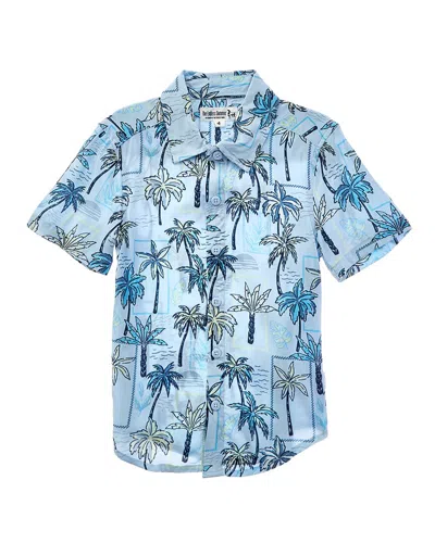 Endless Summer Kids' Button-down Shirt In Blue