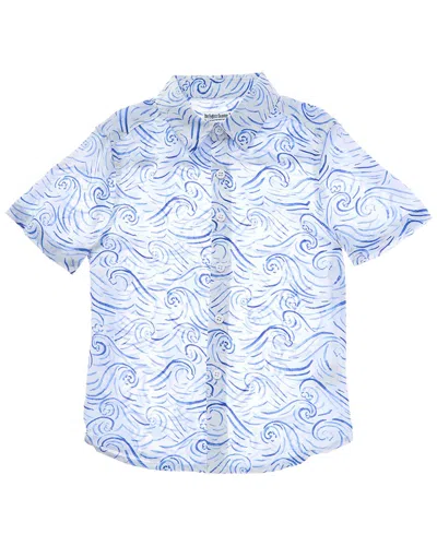 Endless Summer Kids' Button-down Shirt In Blue