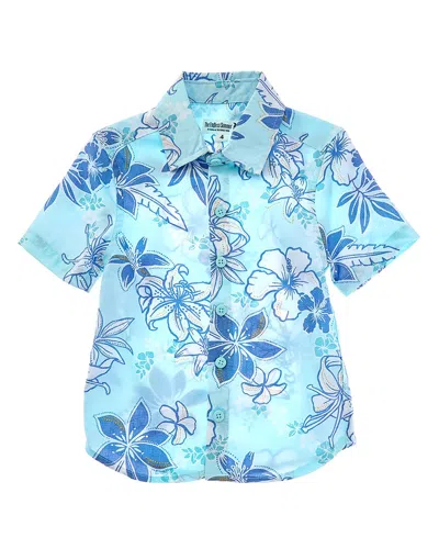 Endless Summer Button-down Shirt In Blue