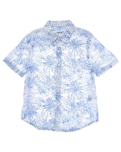 Endless Summer Button-down Shirt In Blue