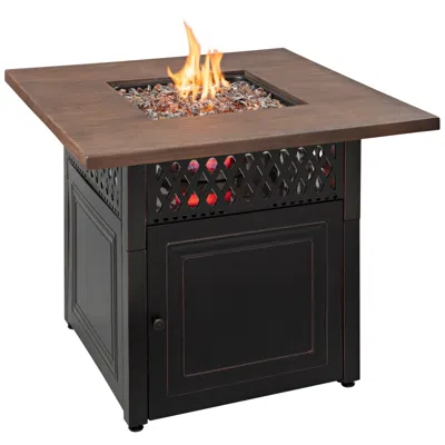 Endless Summer Donovan 37 3/4" Wide Dualheat Lp Gas Fire Pit Table