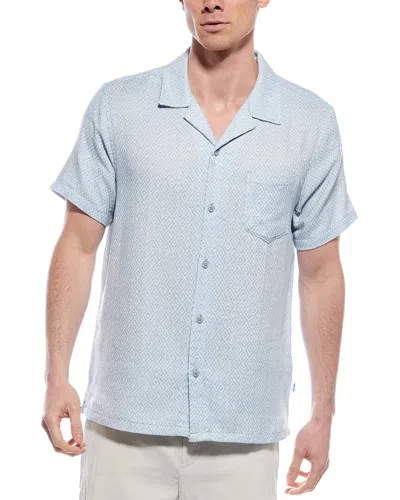 ENDLESS SUMMER JACQUARD BUTTON-DOWN SHIRT