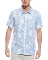 Endless Summer Perforated Button-down Shirt