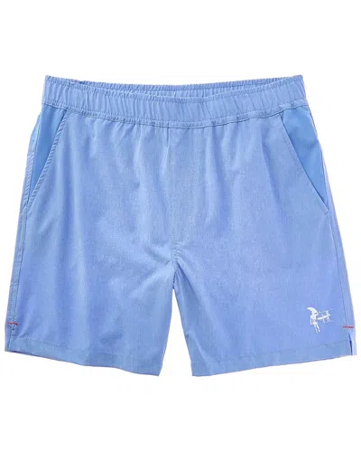 Endless Summer Solid Swim Short In Blue