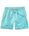 Endless Summer Solid Volley Swim Short In Blue