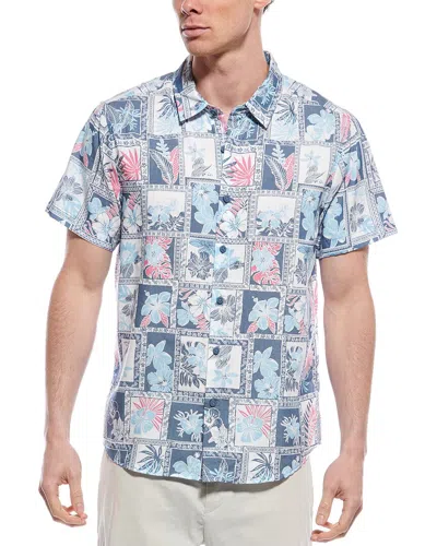ENDLESS SUMMER TEXTURED BUTTON-DOWN SHIRT