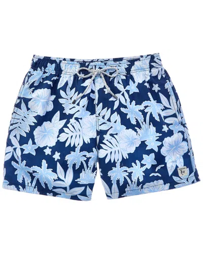 Endless Summer Volley Swim Short In Blue