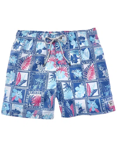 Endless Summer Volley Swim Short In Blue