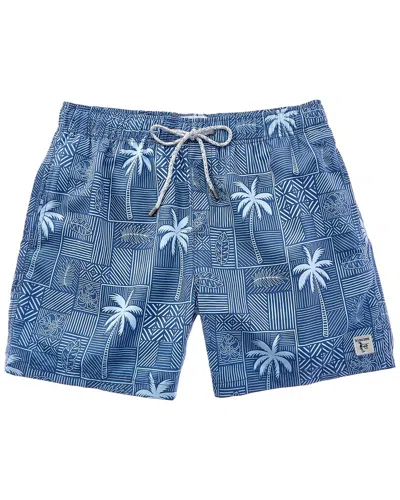 Endless Summer Volley Swim Short In Blue