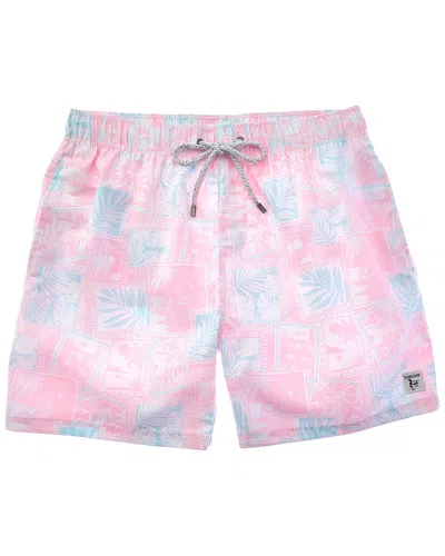 Endless Summer Volley Swim Short In Pink