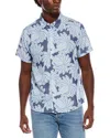 Endless Summer Woven Shirt In Blue