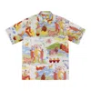 Endless Temet Nosce Aloha Multicolored Button-down Shirt In Multi